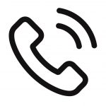 Phone call icon vector illustration